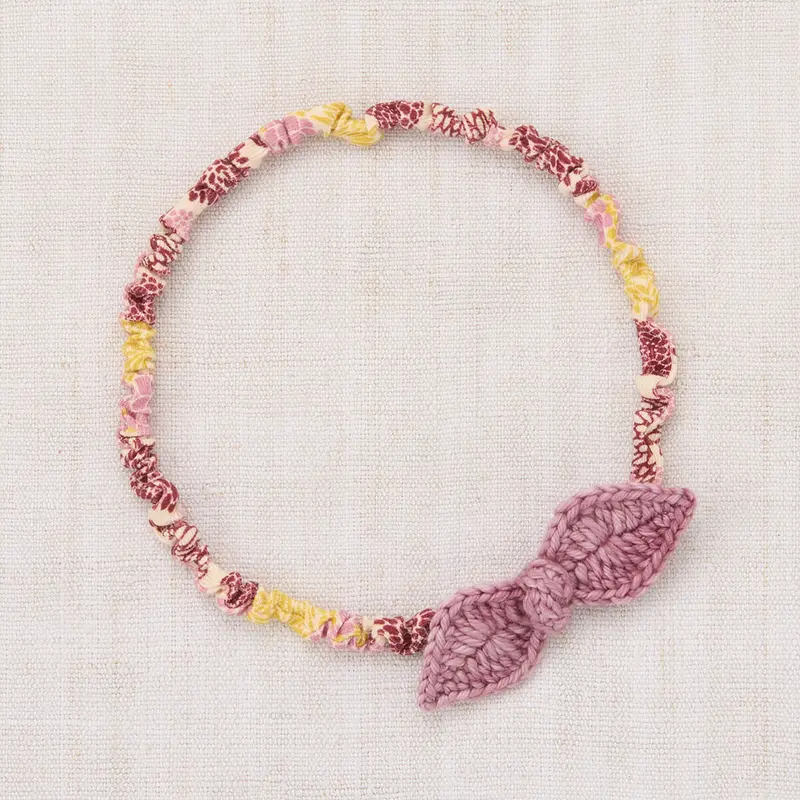 Baby Leaf Headband in Antique Rose by Misha & Puff