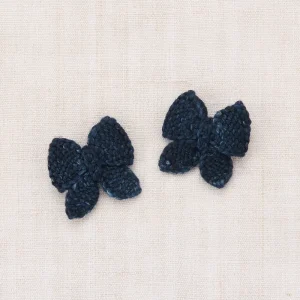 Baby Puff Bow Set in Ink by Misha & Puff