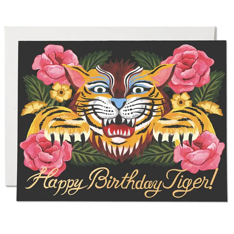Birthday Roar Card by Red Cap Cards