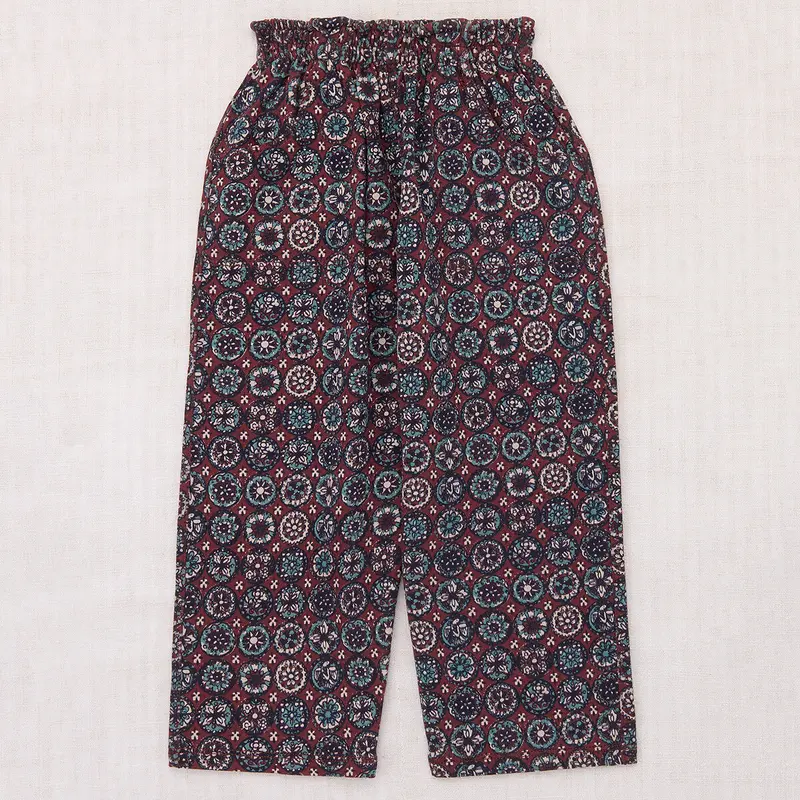 Camp Pant in Madder Root Folk Tile by Misha & Puff