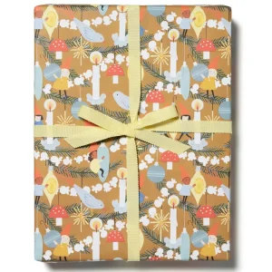 Christmas Elves Gift Wrap (3 Sheets) by Red Cap Cards