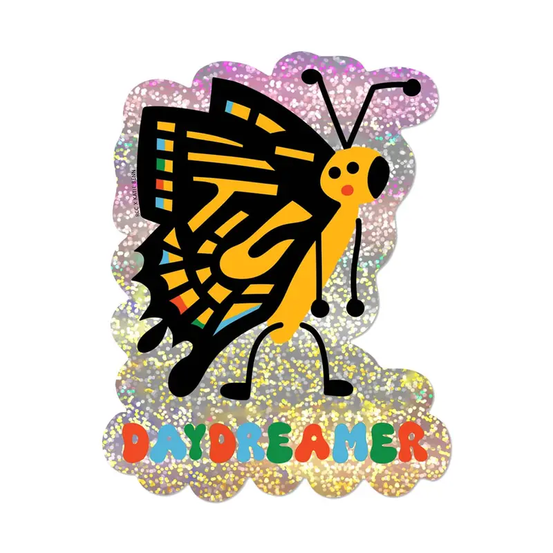 Daydreamer Sticker by Red Cap Cards