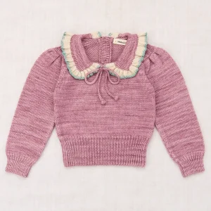 Estelle Sweater in Antique Rose by Misha & Puff