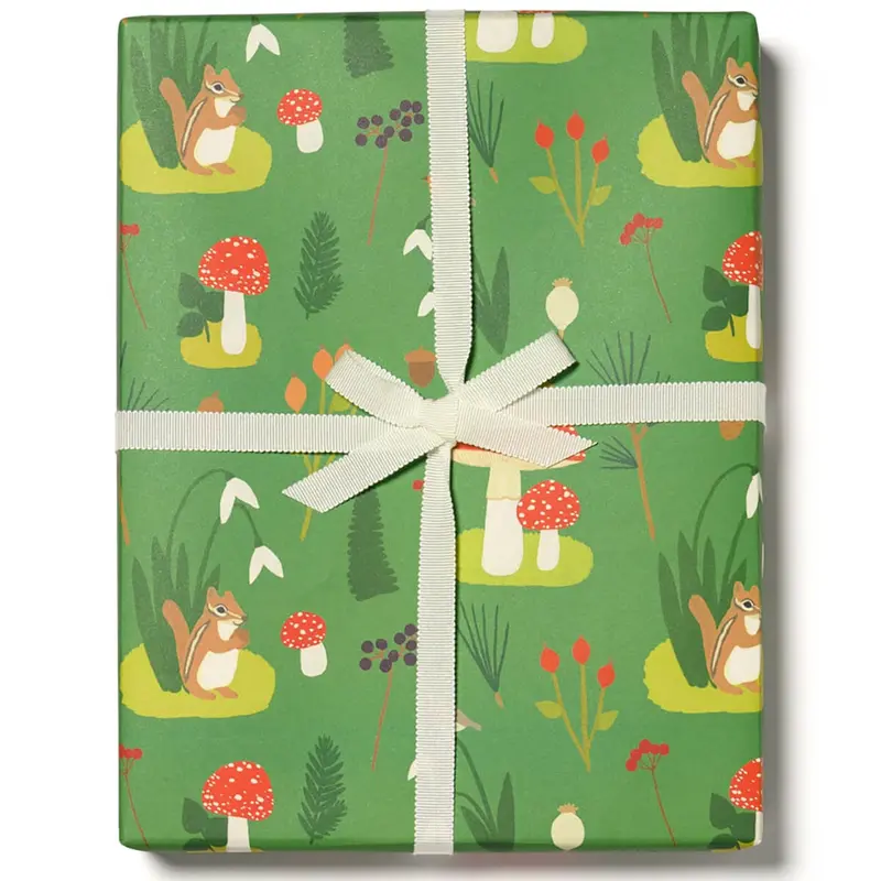 Forest Critters Gift Wrap (3 Sheets) by Red Cap Cards