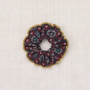 Hair Scrunchie in Madder Root Folk Tile by Misha & Puff