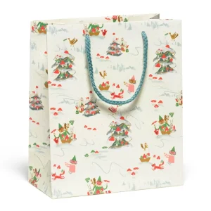 Holiday Critters Medium Gift Bag By Red Cap Cards