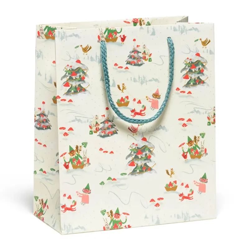 Holiday Critters Medium Gift Bag By Red Cap Cards