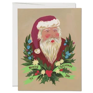 Merry Christmas To You Greetings Card by Red Cap Cards