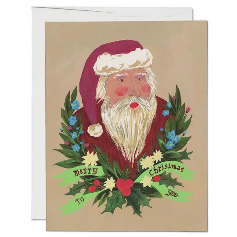 Merry Christmas To You Greetings Card by Red Cap Cards