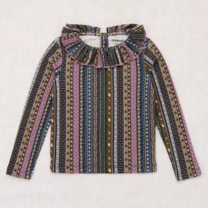 Paloma Top in Ink Ribbons by Misha & Puff