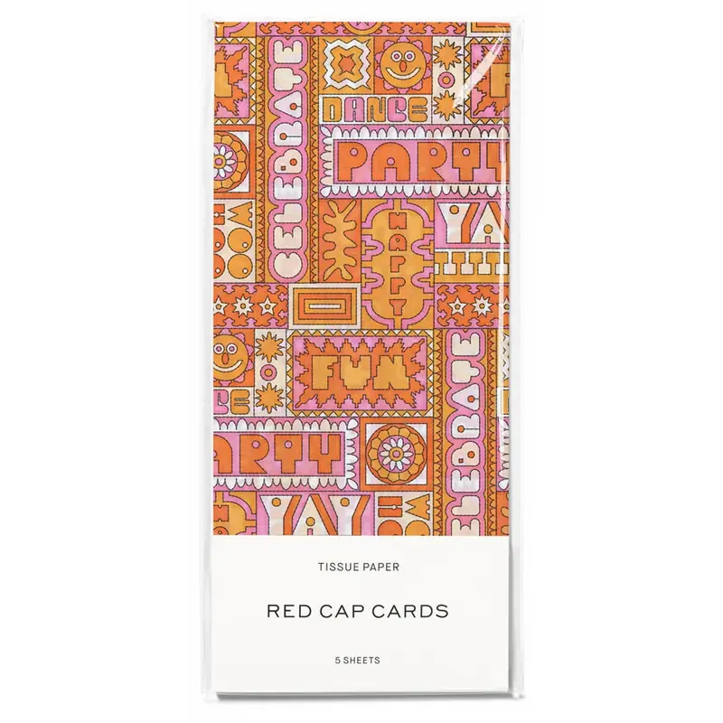 Party Fun Tissue Paper By Red Cap Cards