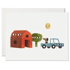 Pastoral Pals Greetings Card by Red Cap Cards