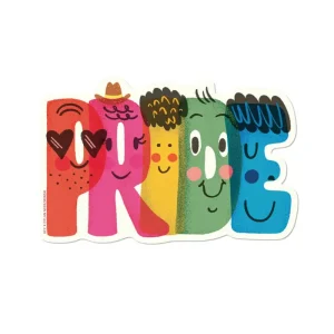 Pride Letters Sticker by Red Cap Cards