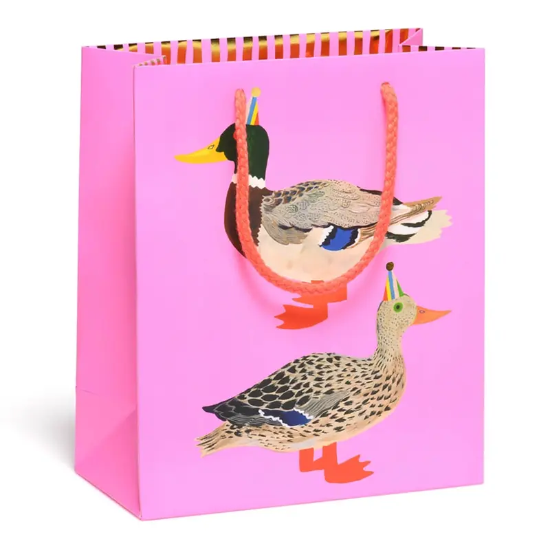 Quacky Birthday Medium Gift Bag By Red Cap Cards