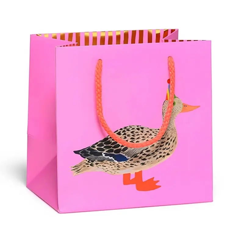 Quacky Birthday Small Gift Bag By Red Cap Cards