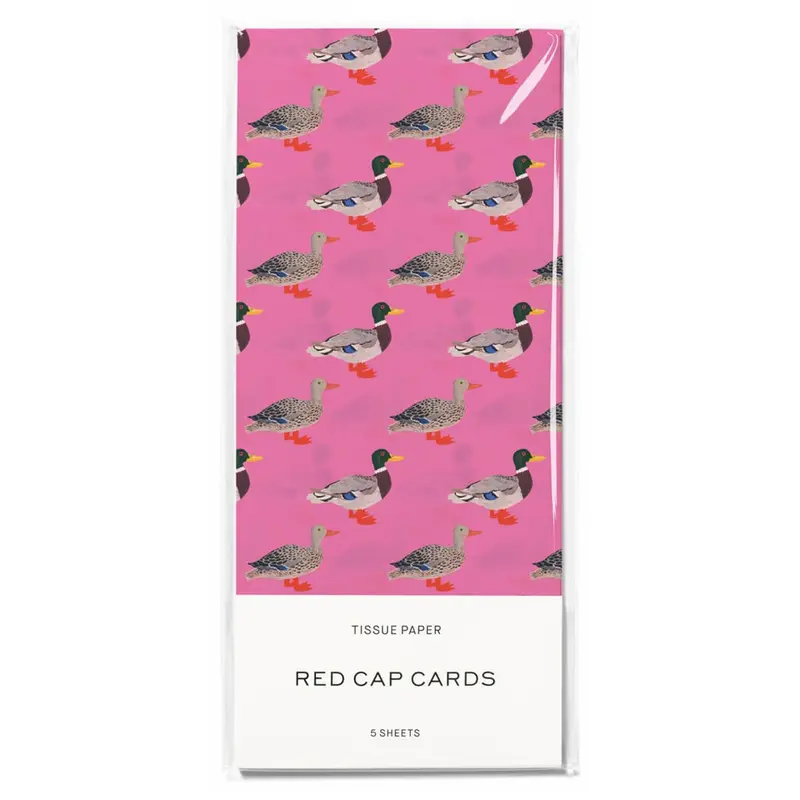 Quacky Birthday Tissue Paper By Red Cap Cards