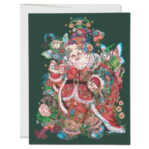 Saint Nicholas Christmas Greetings Card by Red Cap Cards