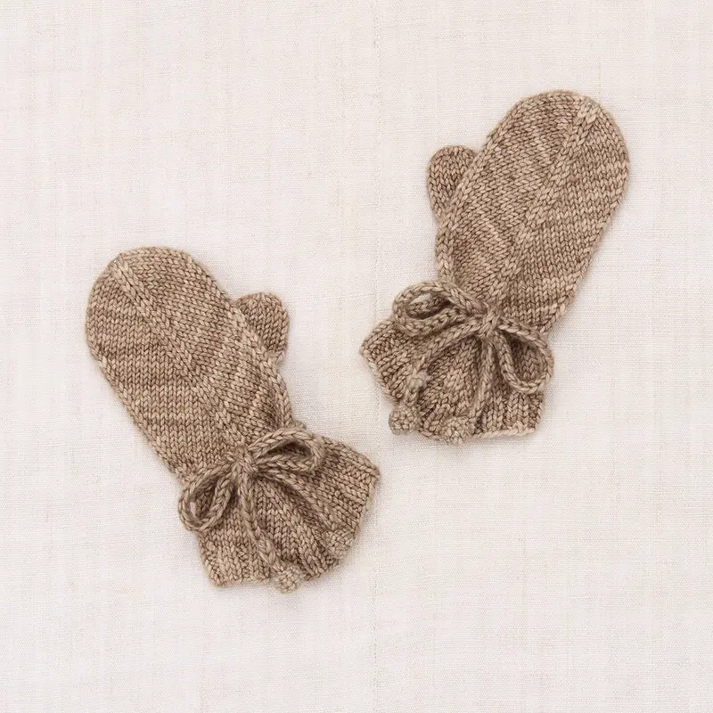 Snowshoe Hare Mittens in Brut by Misha & Puff