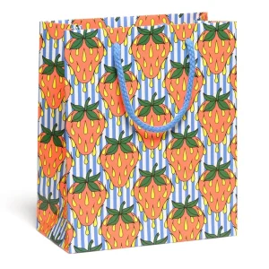 So Many Strawberries Medium Gift Bag By Red Cap Cards