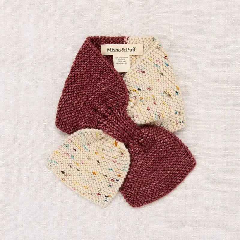 Toboggan Scarf in Madder Root by Misha & Puff
