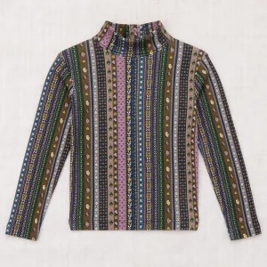 Turtleneck in Ink Ribbons by Misha & Puff