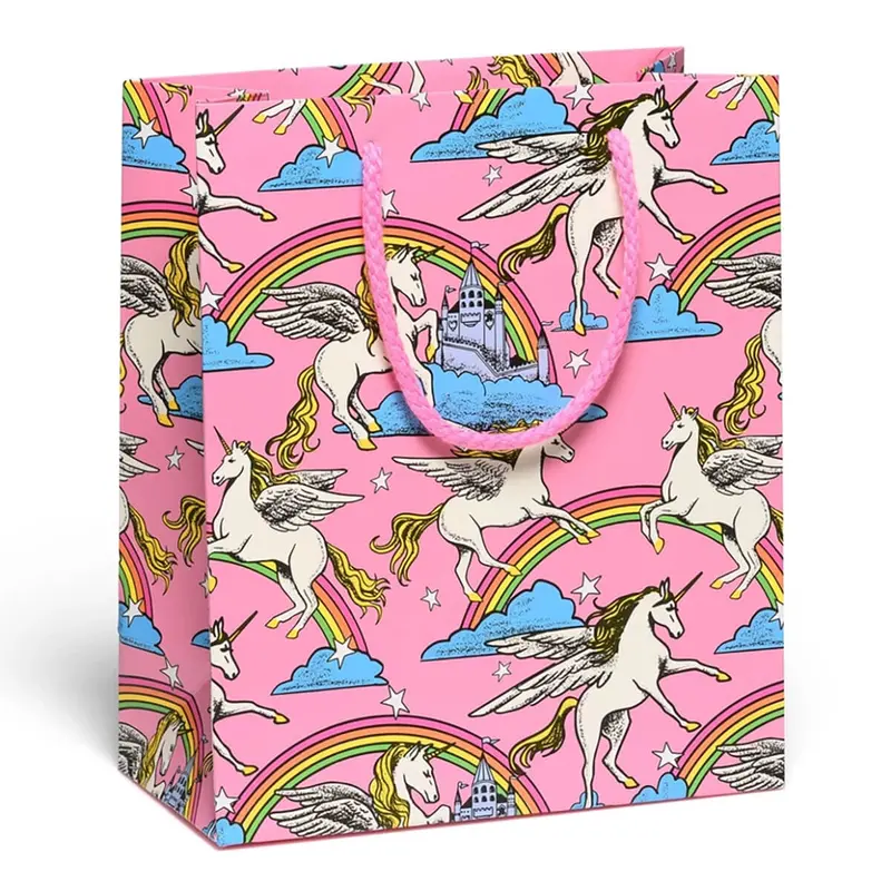 Unicorn Queen Medium Gift Bag By Red Cap Cards
