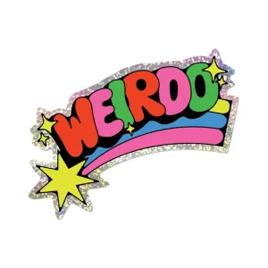 Weirdo Sticker by Red Cap Cards