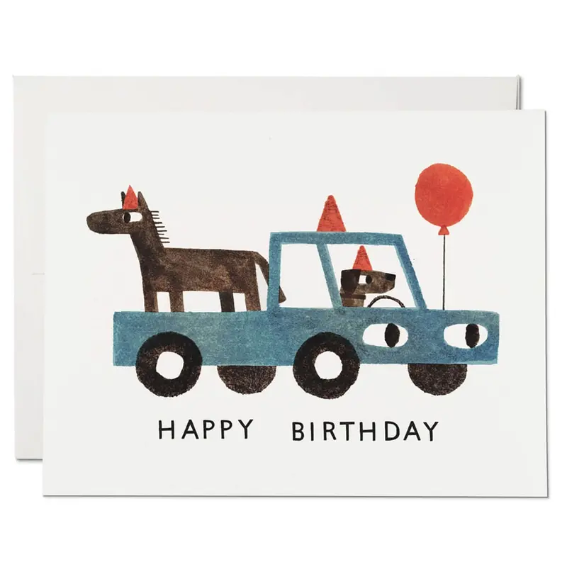 Your Farm Birthday Greetings Card by Red Cap Cards