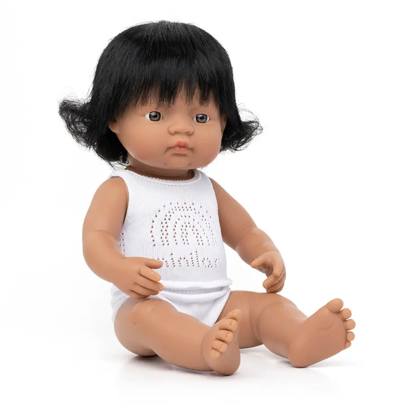 Girl Doll (38cm Hispanic) by Miniland