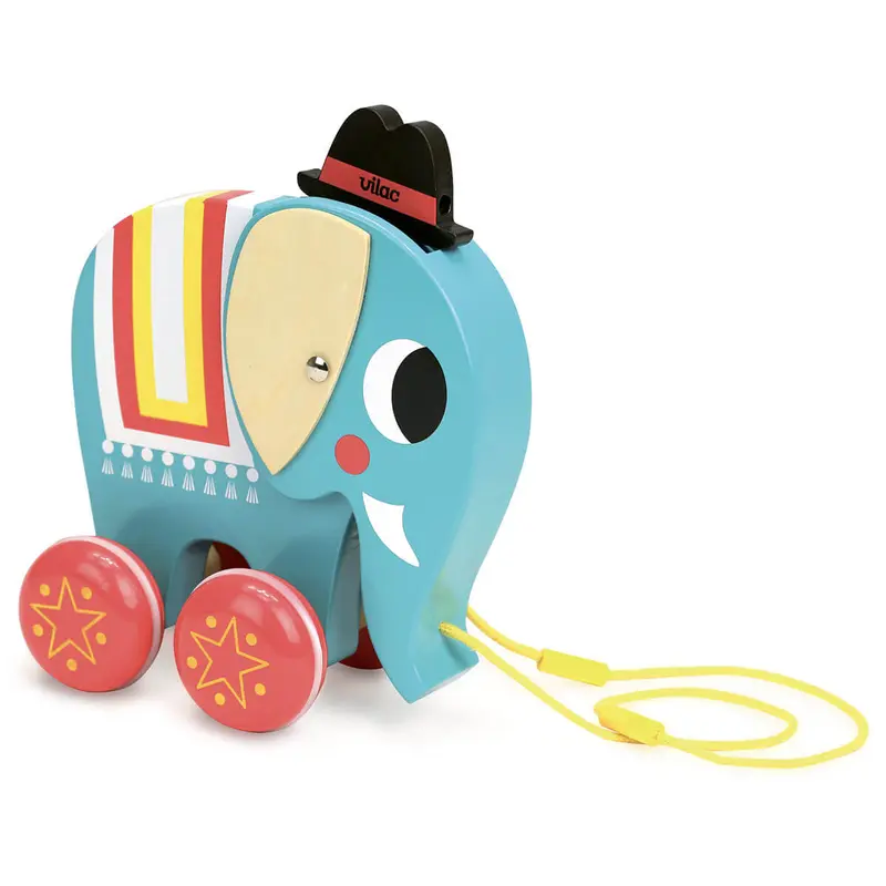 Ingela P. Arrhenius Elephant Pull Toy by Vilac