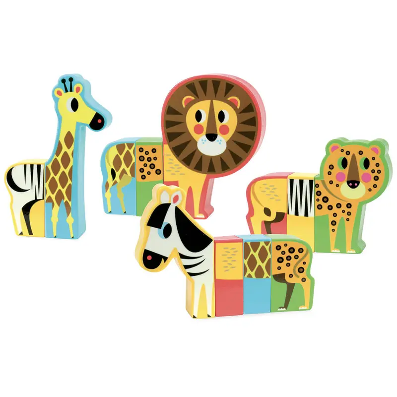 Ingela P. Arrhenius Magnetic Savannah Animals Set by Vilac