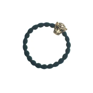 Jaguar Hair Band in Bottle Green by byEloise