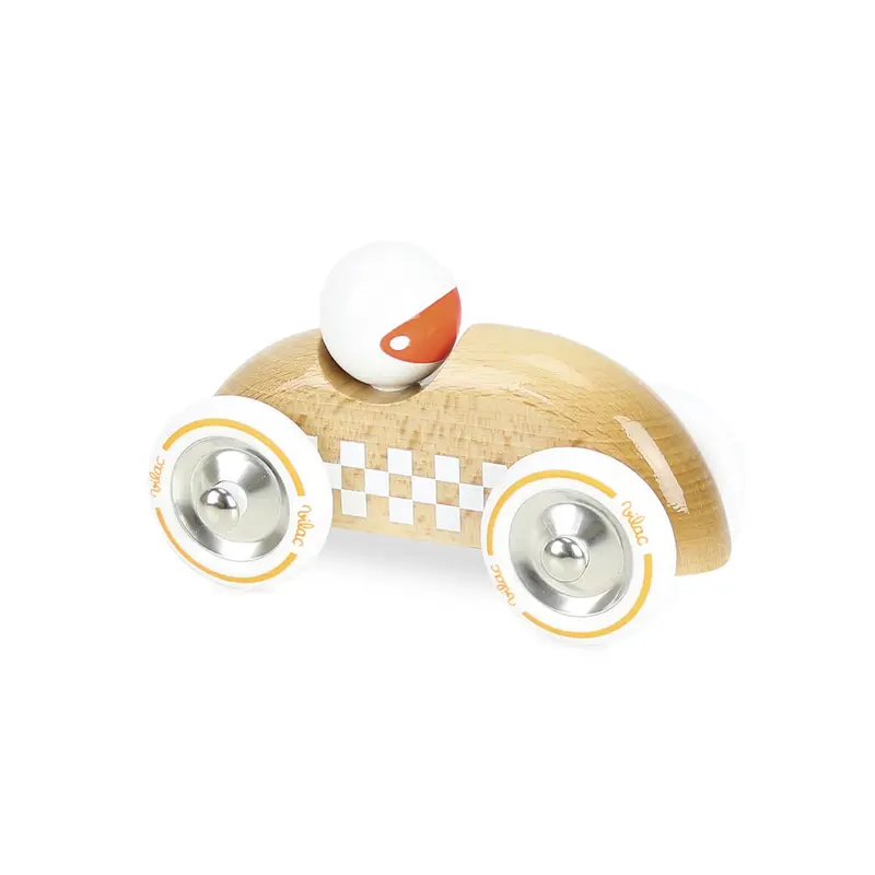 Medium Wooden Rally Car in Natural by Vilac