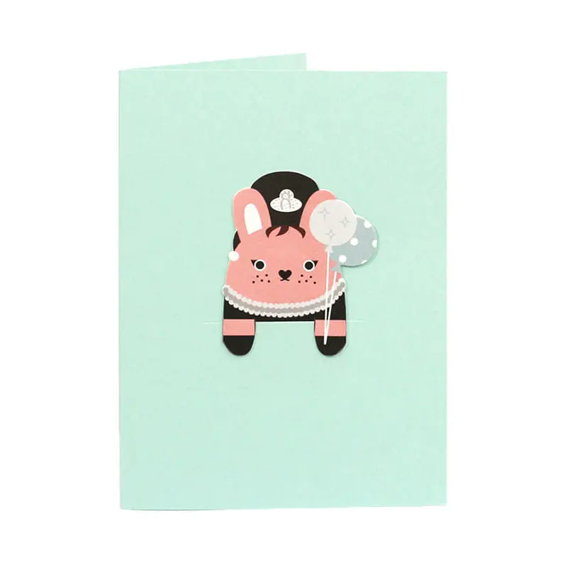 Riceholly Bookmark Greetings Card by NooDoll