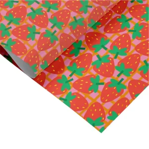 Strawberry Gift Wrap by Studio Boketto
