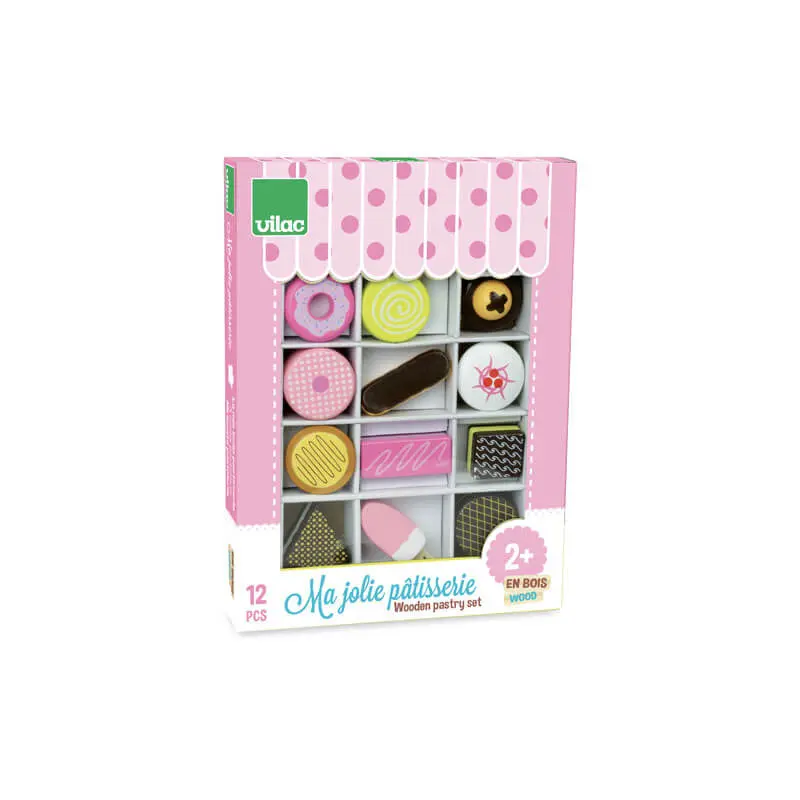 Wooden Patisserie Set By Vilac