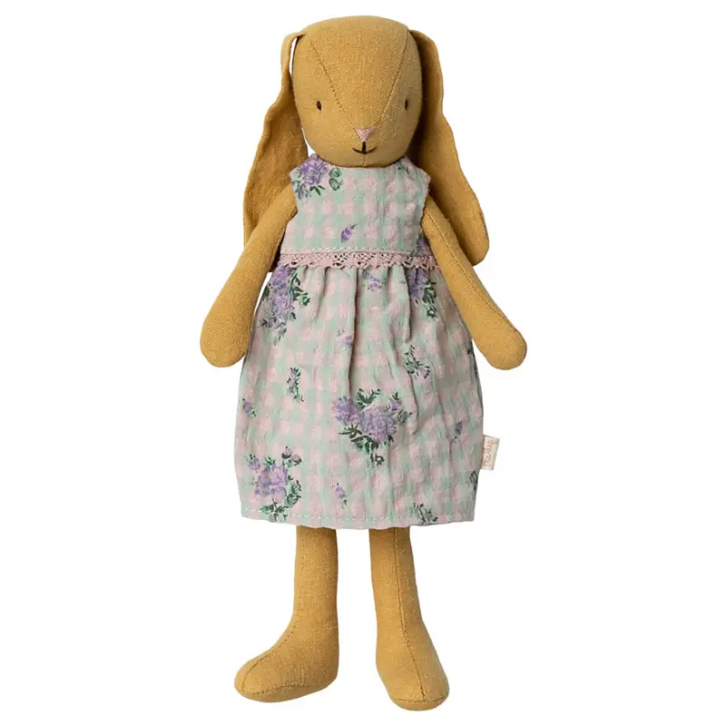 Bunny in Dress (Size 2) in Dusty Yellow by Maileg