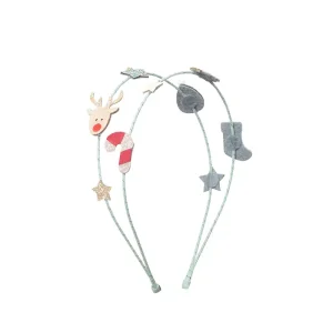 Christmas Double Alice Band by Mimi & Lula