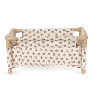 Doll Travel Bed in Verona Blues by Konges Sljd