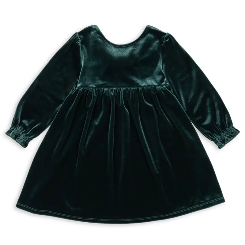 Gia Bow Dress in Pine Grove by Konges Sljd