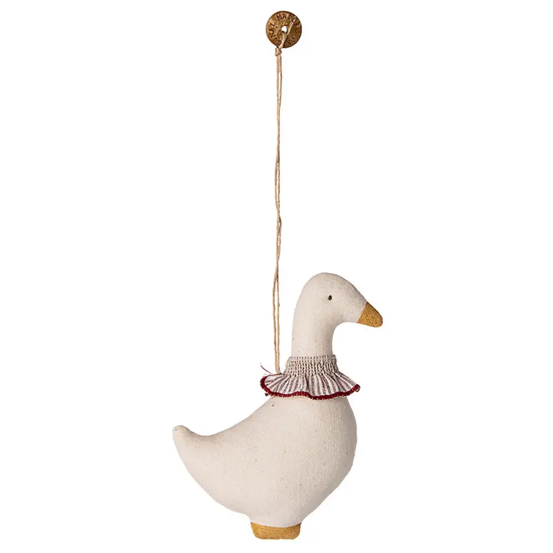 Goose Ornament in Red by Maileg