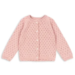 Hannah Cardigan in Mellow Rose by Konges Sljd