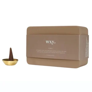 Incense Cone Box in Rose Petal by Wxy