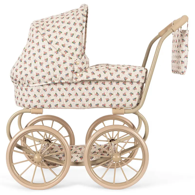 Minnie Doll Pram (72cm) in Verona Blues by Konges Sljd