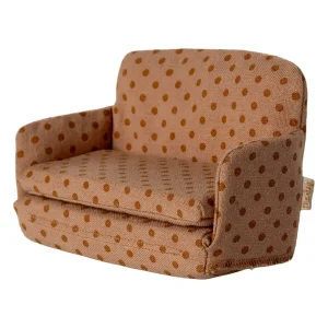 Mouse Sofa Bed in Dots by Maileg