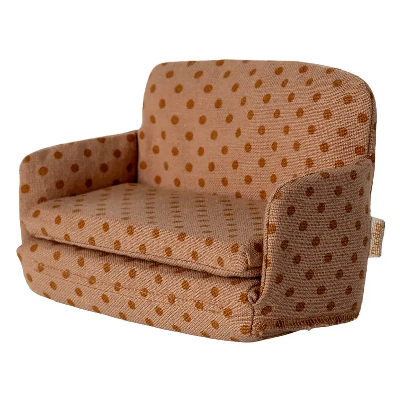 Mouse Sofa Bed in Dots by Maileg