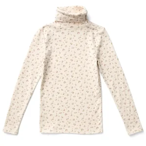 Snap Turtleneck in Calico Print Rosewood by Soor Ploom