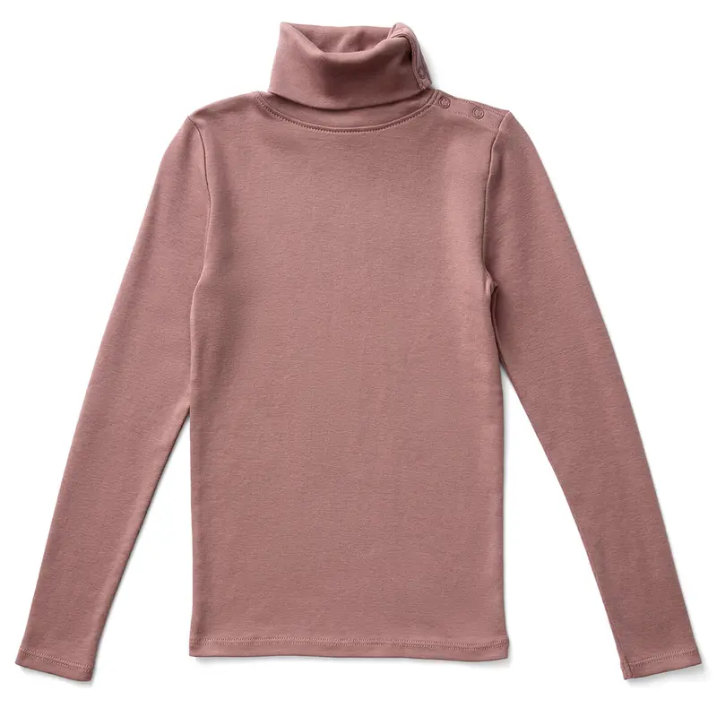 Snap Turtleneck in Cherry by Soor Ploom