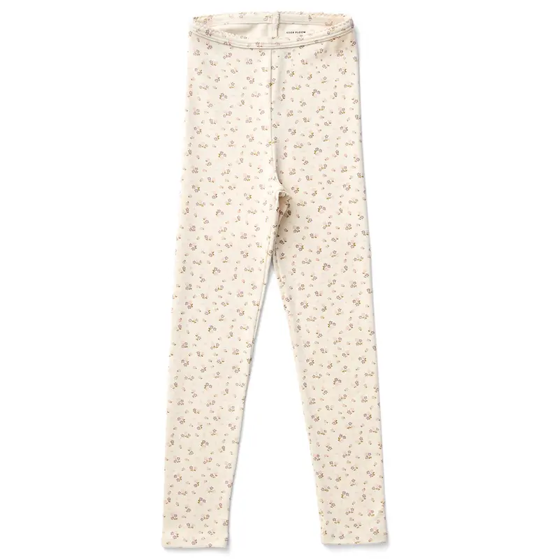 Stretch Legging in Calico Print Rosewood by Soor Ploom