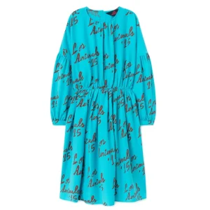 Tortoise Dress in Blue Los Animals by The Animals Observatory - Last One In Stock - 3 Years